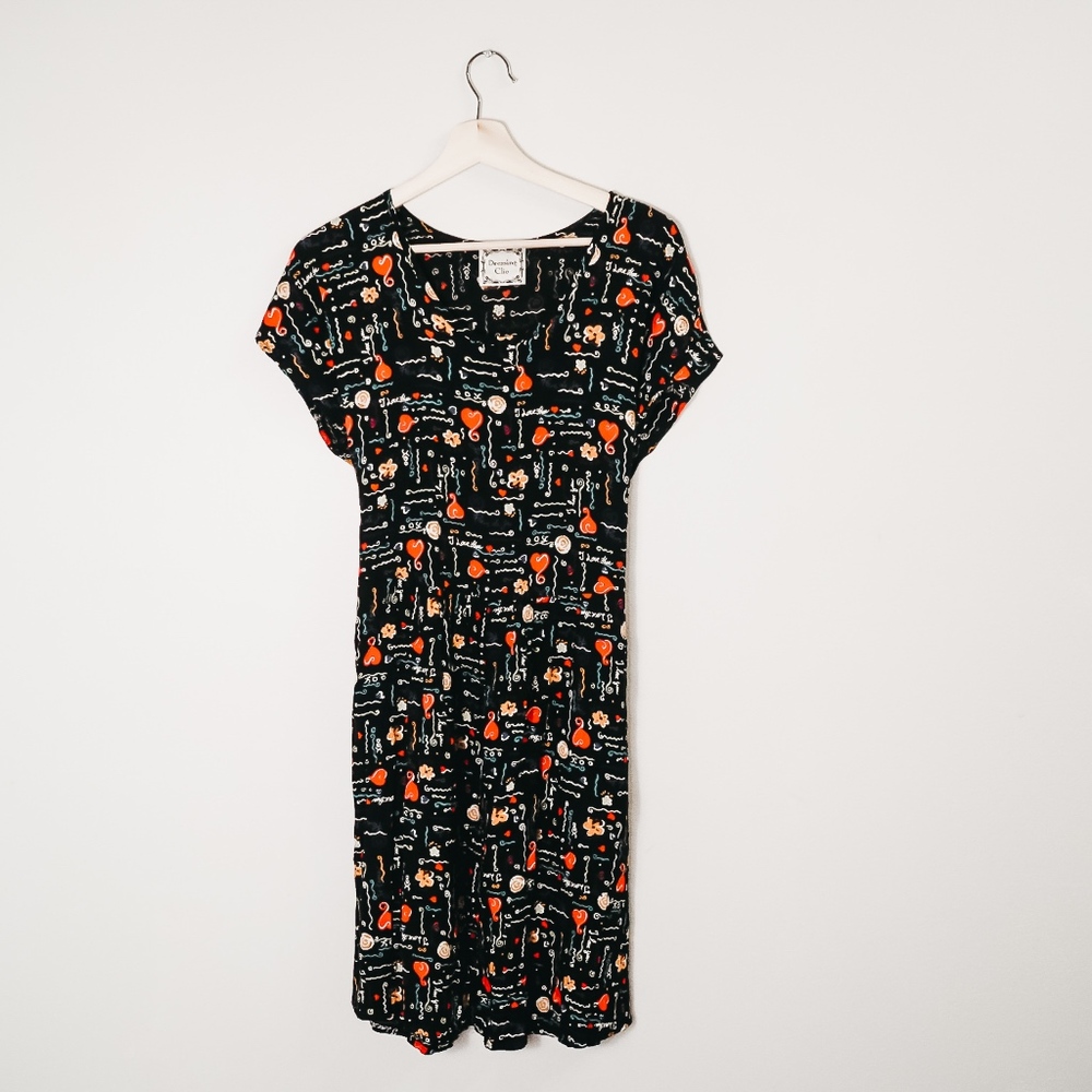 NWOT Anthropologie Dressing Clio I Love Thee Dress